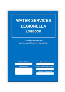 Water Services, Legionella Logbook