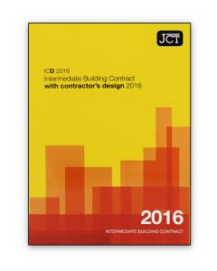JCT Intermediate Building Contract with contractor’s design 2016 (ICD)