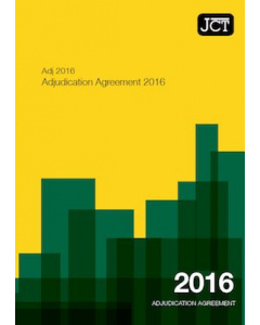 JCT Adjudication Agreement 2016 (Adj)