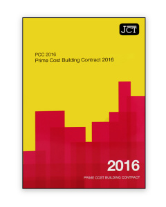 JCT Prime Cost Building Contract 2016 (PCC)