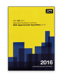 JCT Standard Building Contract With Approximate Quantities 2016 (SBC/AQ)