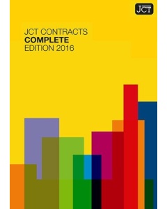 JCT Contracts Complete 2016 Edition (Volumes 1-3)
