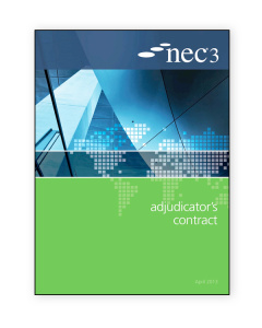 NEC3: Adjudicator's Contract (AC)