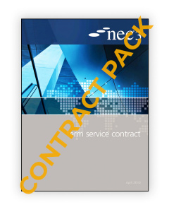 NEC3: Term Service Contract Pack