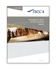 NEC4: Managing a Term Service Contract