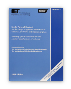 IET MF/1 (Revision 6) Model Form of Contract