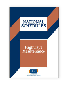 National Schedule of Rates Highway Maintenance 2022/2023