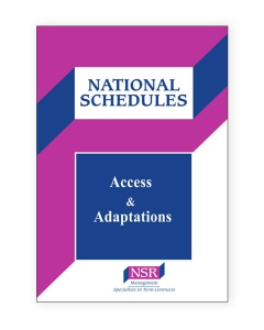 National Schedule of Rates Access & Adaptations 2023/2024