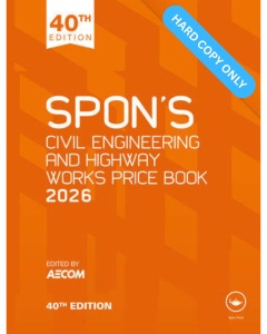 Spon's Civil Engineering and Highway Works Price Book 2026 (HARD COPY ONLY)
