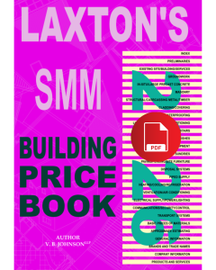 Laxton&rsquo;s SMM Building Price Book 2026 - PDF