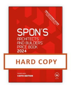 Spon's Architects' and Builders' Price Book 2024 (HARD COPY ONLY)