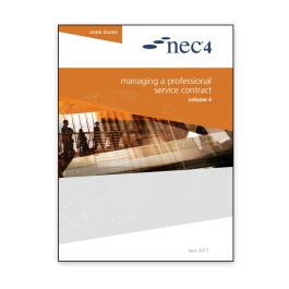 NEC4: Managing a Professional Service Contract - Construction Books