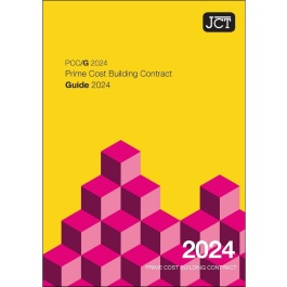JCT Prime Cost Building Contract Guide 2024 (PCC/G) - Construction Books