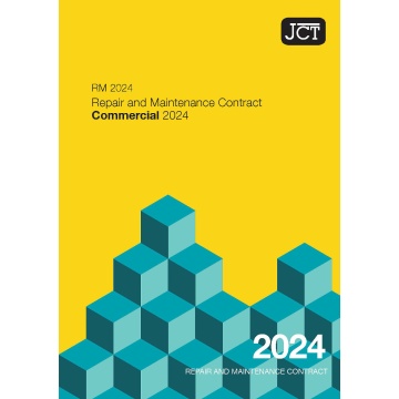 JCT Repair and Maintenance Contract 2024 (RM)