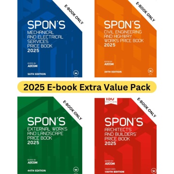 Spon's Price Guides 2025 - E-Book Only - Extra Value Pack