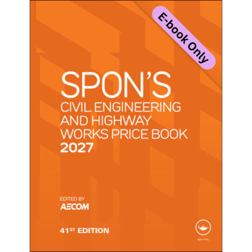 Spon's Civil Engineering and Highway Works Price Book 2027 (Ebook Only)