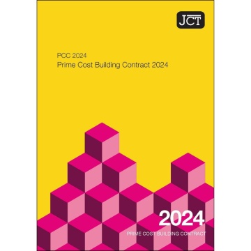 JCT Prime Cost Building Contract 2024 (PCC)