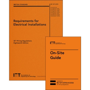Wiring Regs (Amd 4, 2026) IET Extra Value Pack A
