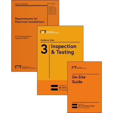  Wiring Regs (Amd 4, 2026) IET Extra Value Pack B